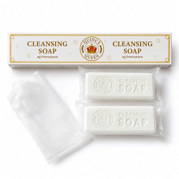 Хозяйственное мыло Quincy Queen Cleansing Soap, набор из 2 брусков