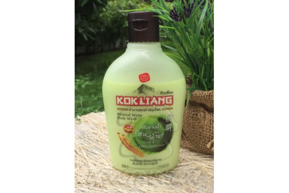 Гель для душа антибактериальный от Kokliang, Mineral Water Body Wash Acne &amp;amp; Odor Protection, 220 мл