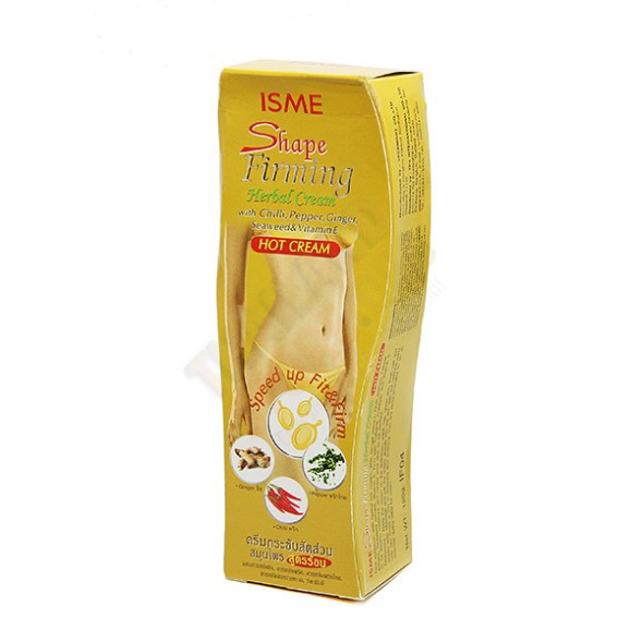 Разогревающий крем для похудения ISME, Shape Firming HerbalHote Cream, 120 гр