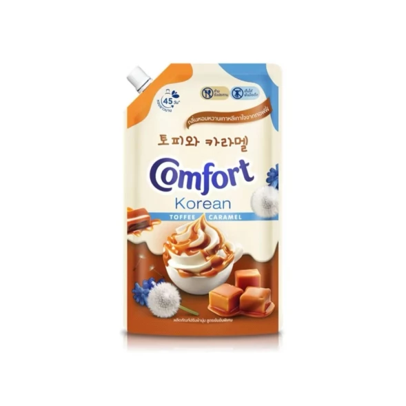 Кондиционер для стирки белья Comfort Softener Korean Toffee Caramel 470 мл