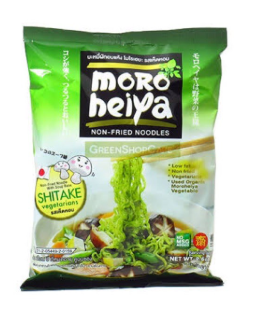 Лапша Moroheiya «Грибы Шиитаке», Shitake, 30 гр