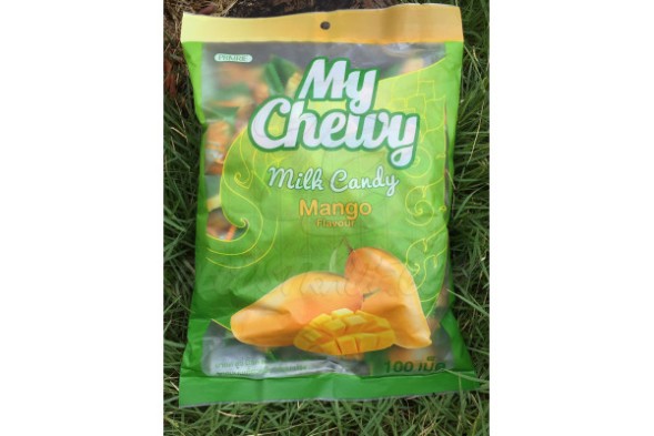 Жевательные молочные конфеты &amp;quot;Манго&amp;quot; My Chewy (100 шт) 360 гр