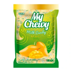 Жевательные молочные конфеты &amp;quot;Манго&amp;quot; My Chewy (100 шт) 360 гр