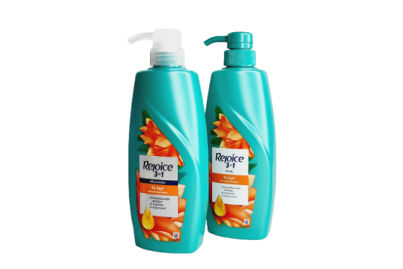 Набор шампунь и кондиционер для придания гладкости волосам от Rejoice 3in1 Rich Smooth Shampoo 370ml + Conditioner 370ml