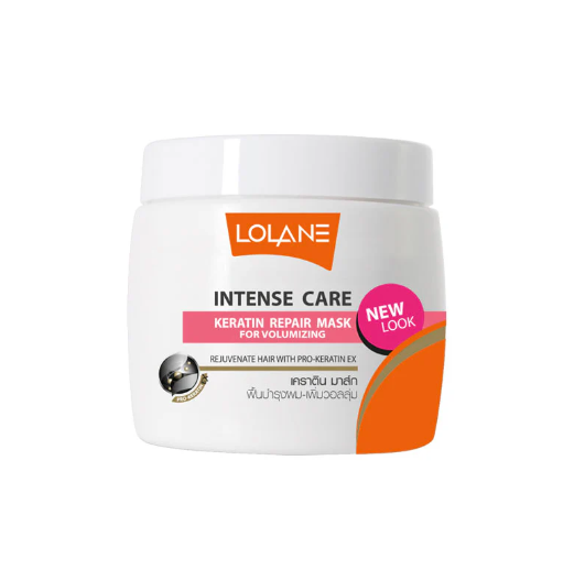 Лолан Интенс Кеа Кератиновая восстанавливающая маска для объёма, 200 г (розовая линия)