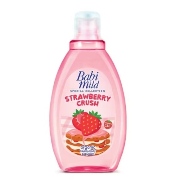 Гель для душа Babi Mild с ароматом клубники Strawberry Crush 180 мл