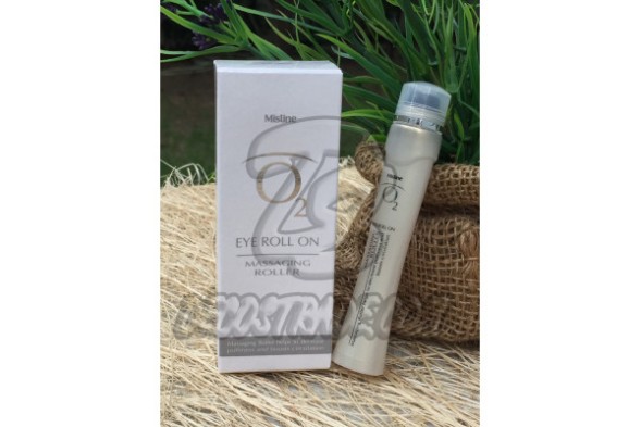 Гель-сыворотка для кожи вокруг глаз О2 с массажным роликом от Mistine, Eye O2 Roll on Massaging Roller, 9 мл