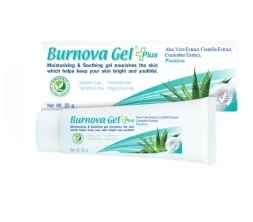 Гель для лица увлажняющий и успокаивающий с планктоном от Burnova Gel Plus Plankton 25 гр