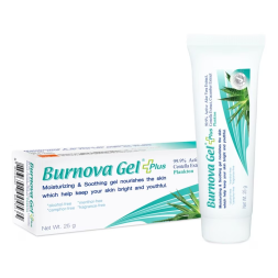 Гель для лица увлажняющий и успокаивающий с планктоном от Burnova Gel Plus Plankton 25 гр