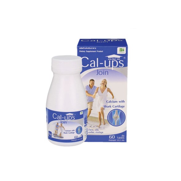 Хондропротектор с акульим хрящем от Cal-Ups Join Calcium with Shark Cartilage 60 Tablets