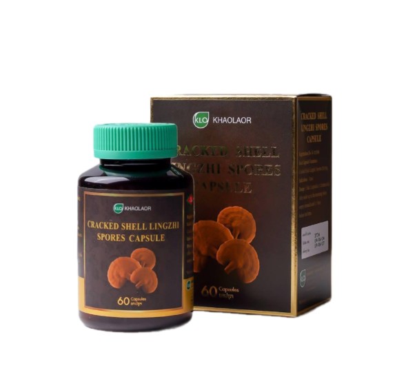 Капсулы Споры линчжи с разрушенной оболочкой Khaolaor 60 капсул 
