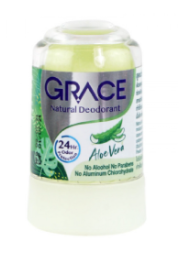 Дезодорант-кристалл «Crace» с алое вера от Novovlife, Crace Deodorant Aloe Vera, 40 гр