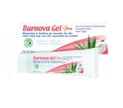 Увлажняющий гель для восстановления тканей после ожогов с экстрактом снежных водорослей от Burnova Gel Plus Snow Algae 25 гр