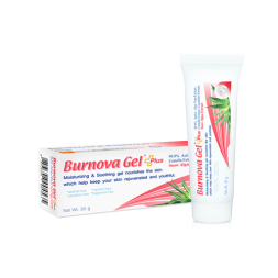 Увлажняющий гель для восстановления тканей после ожогов с экстрактом снежных водорослей от Burnova Gel Plus Snow Algae 25 гр