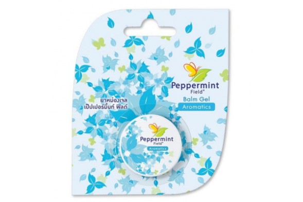 Ароматический гель от простуды и головной боли от Peppermint Field Balm Gel Aromatics 8 g