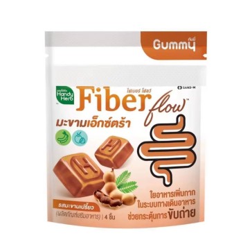 Мармелад для ЖКТ с Тамариндом и Кокосовым маслом Handy Herb Gummy Fiber Flow 4 шт 22 гр
