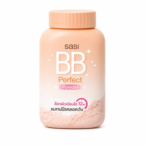 Рассыпчатая BB-пудра для лица Sasi BB Perfect Powder SPF12, 50 г