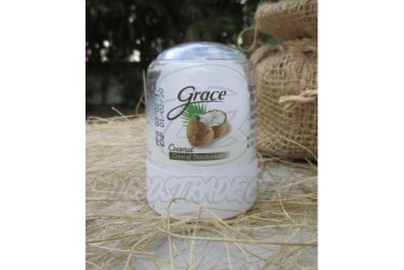 Дезодорант-кристалл «Crace» с кокосом от Novovlife, Crace Deodorant Coconut, 50 гр