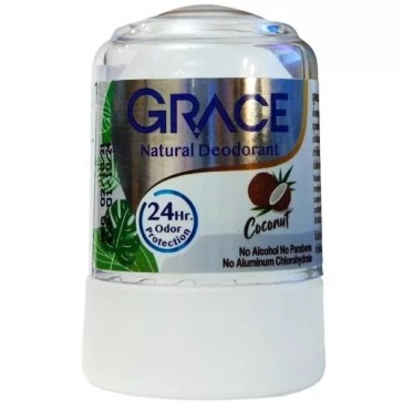 Дезодорант-кристалл «Crace» с кокосом от Novovlife, Crace Deodorant Coconut, 50 гр