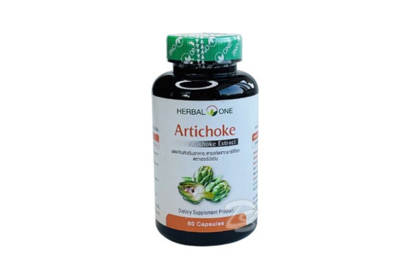 Экстракт Артишока для очищения печени от Herbal One Artichoke Extract 60 капсул