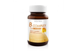 Витамины Группы B с минералами для укрепления нервной системы и нормализации сна от Vistra B Complex Plus Mineral 30 таблеток