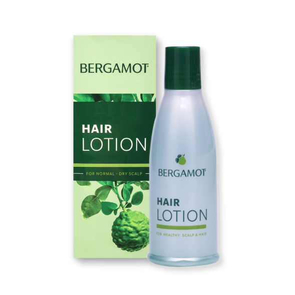 Лосьон для волос с экстрактами из масла кафрского лайма от выпадения волос и устранения перхоти от Bergamot Hair Lotion Prevents Hair Loss Kaffir Lime 90 ml