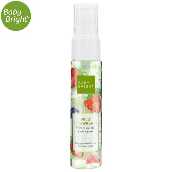 Парфюмированный спрей для тела «Дикая клубника» от Baby Bright,  Body Mist Wild Strawberry, 20 мл
