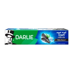 Отбеливающая зубная паста с бамбуковым углем от Darlie,  All Shiny White Charcoal Clean, 80 гр