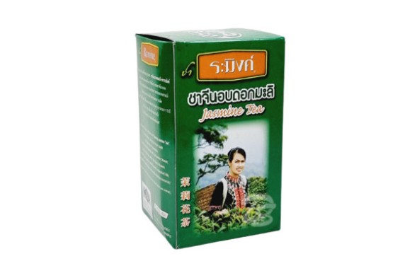 Зеленый чай с цветками жасмина от RAMING JASMINE TEA 70 гр