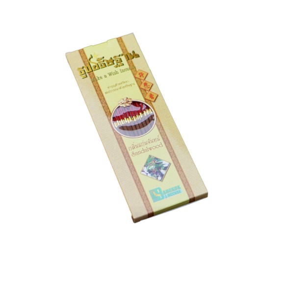 Благовония Ароматические палочки с ароматом Сандала Bangkok Incense Sandalwood 60 палочек