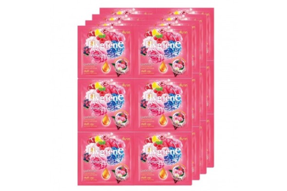 (УПАКОВКА 24 шт) Кондиционер для белья Очаровательный бутон от Hygiene Lovely Bloom 20 мл x 24 шт