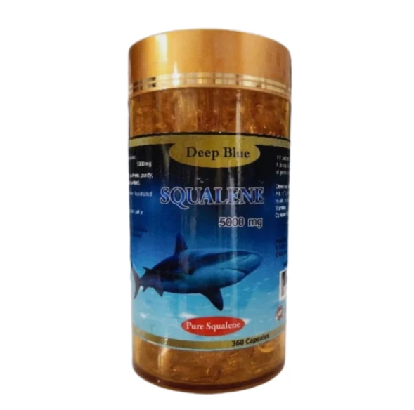 Акулий Сквален Deep Blue 5000мг 360 капсул