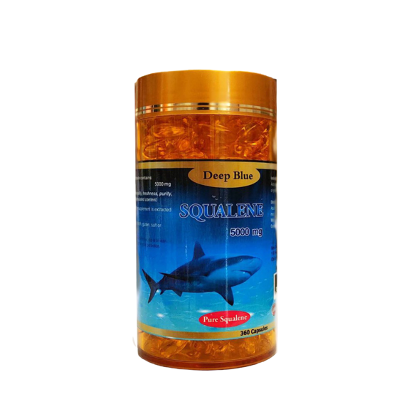 Акулий Сквален Deep Blue 5000мг 360 капсул