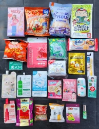 Набор лучших тайских товаров из 7-eleven 