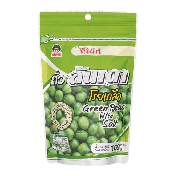 Жареный зелёный горошек с солью Koh Kae Green Peas with Salt 160 гр