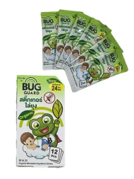 Пластыри от комаров и насекомых Happy Noz Bug Guard, 12 штук