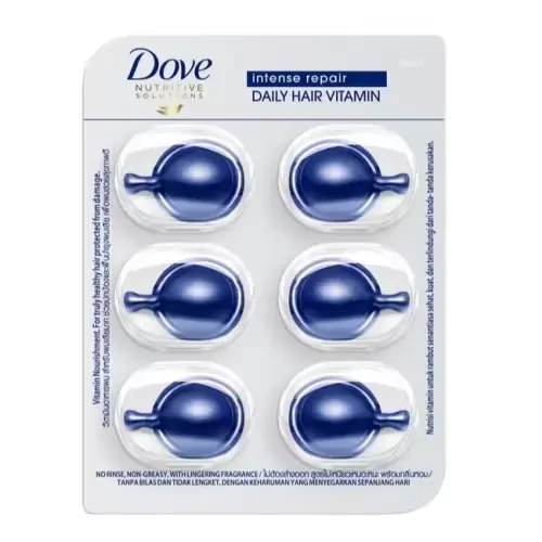 Витамины для волос Интенсивное восстановление, Dove Intense Repair 6 капсул