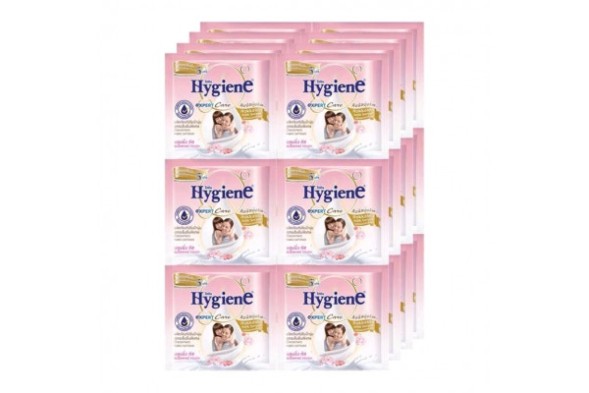 (УПАКОВКА 24 ШТ) Кондиционер для белья от Hygiene Blooming Touch Прикосновение Цветов 20 мл x 24 шт