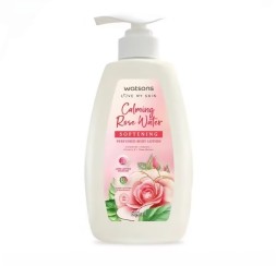 Увлажняющий лосьон для тела с экстрактом розовой воды Watsons Calming Rose Water 550 мл