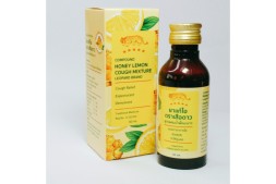 Смесь мед и лимон от кашля Leopard Brand 60ml \
