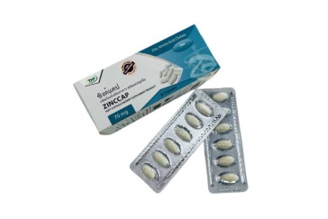 Цинккап, капсулы с цинком для кожи склонной к акне  от THP Zinccap  Zinc Amino Acid Chelate 70mg 30 капсул