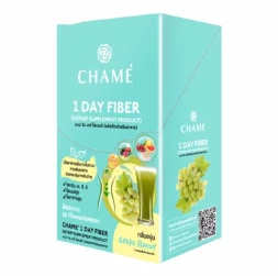 Натуральная клетчатка CHAME 1 Day Fiber со вкусом винограда 15 гр x 6 саше