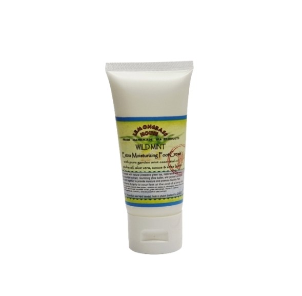 ​Крем для ног с дикой мятой Lemongrass House Wild Mint Extra Moisturizing Foot Cream 60 мл