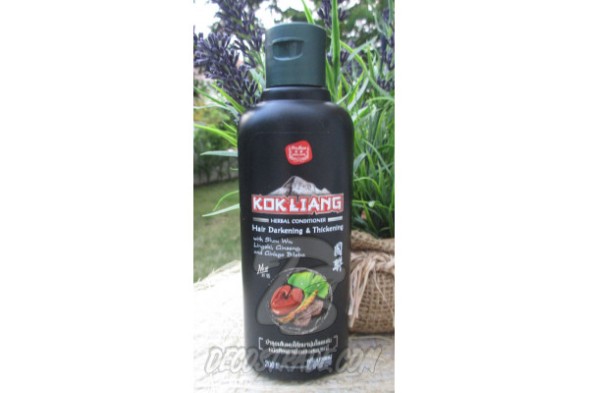Травяной кондиционер для темных волос от Kokliang, Herbal conditioner Hair Darkening &amp;amp; Thickening, 200 мл