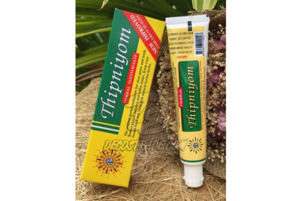 Натуральная зубная паста Thipniyom, Herbal Toothpaste, 40 гр