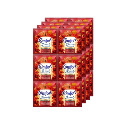 (Упаковка 24 шт) Кондиционер для стирки белья Comfort Beauty perfume softener Red Lily and Hibiscus 17 мл x 24 шт