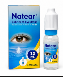 Natear Lubricant Eye Drops For Dryness and Irritation of the eye 10ml