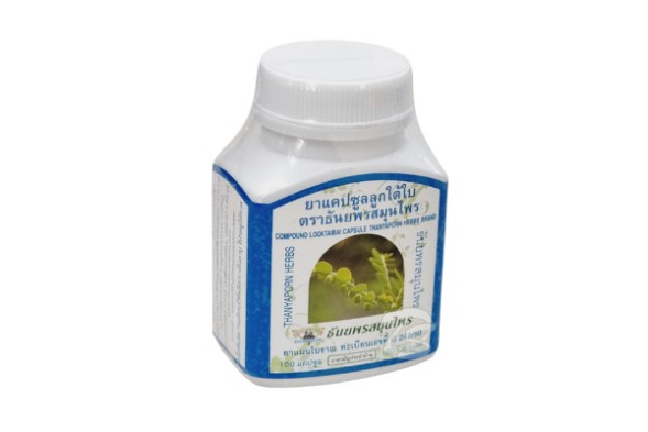 Капсулы &amp;quot;Лук Тай Бай&amp;quot; для очищения и восстановления печени от Thanyaporn Herbs Compound LOOKTAIBAI 100 капсул