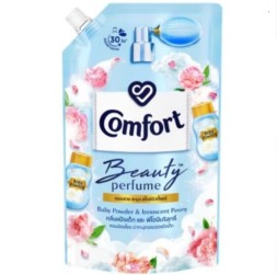 Кондиционер для стирки белья Comfort Beauty perfume softener Baby Powder and Innocent Peony 470 мл