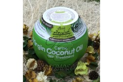Лечебная маска для волос с Кокосовым маслом от Caring, Hair Treatment Virgin Coconut Oil, 230 гр